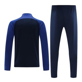 Al Nassr Quarter Zip Training Huppari Sininen Musta 2023-24